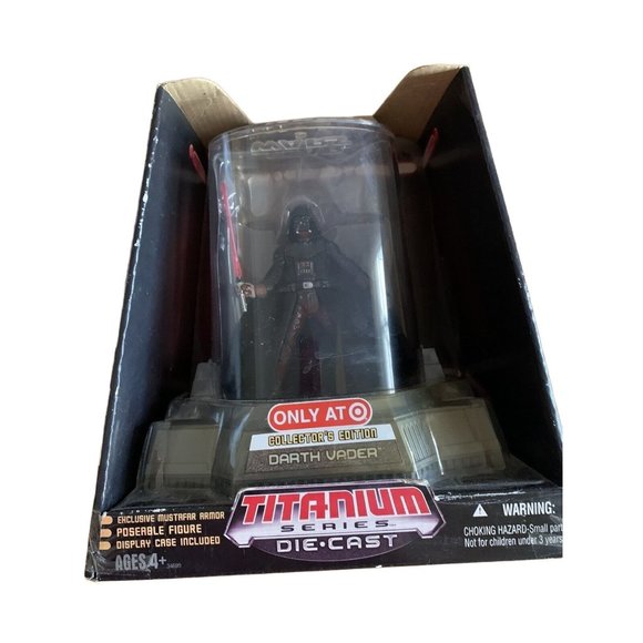 Star Wars Titanium Series Diecast Figure Target Exclusive Darth Vader SEALED - Picture 1 of 4